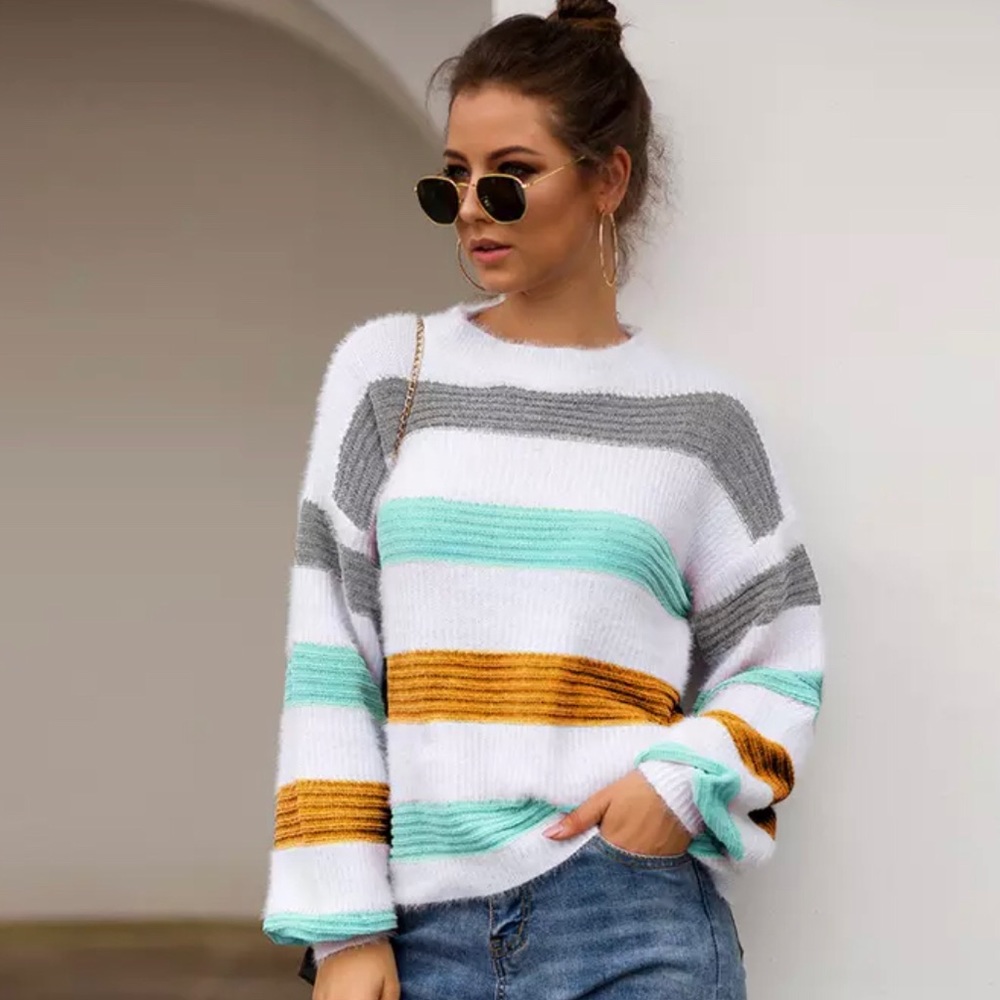Striped Super Soft Sweater